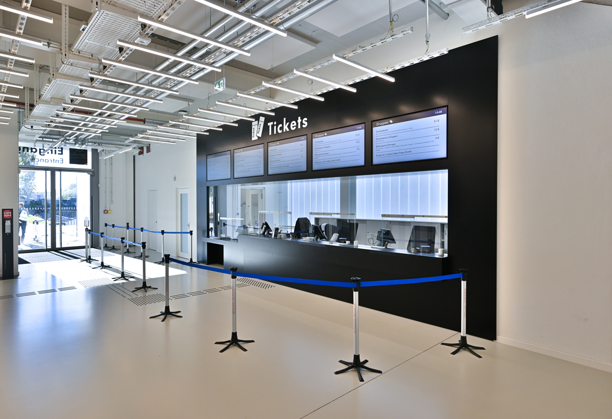 Deutsches Museum, Eingang, 3D Druck Fassade